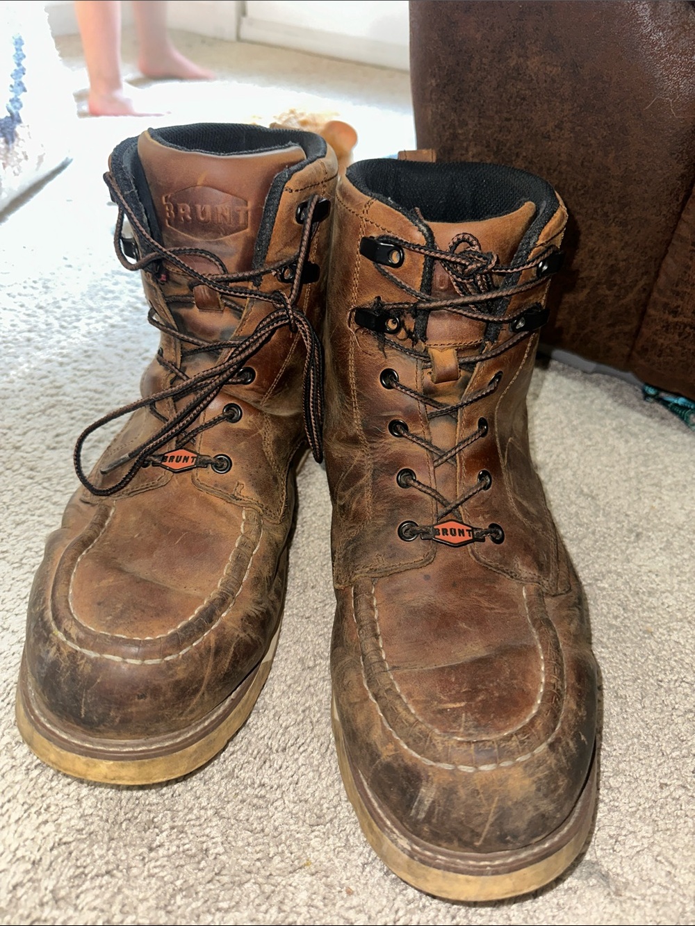 BRUNT Marin Leather Workboots Waterproof